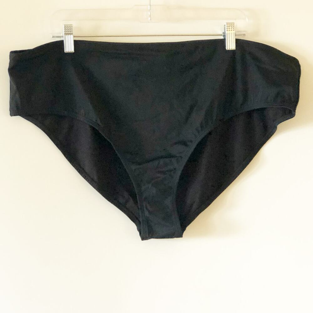 Swimsuits For All Size 26 NWT Black Swim Bottom Bikini Bottom NEW!!